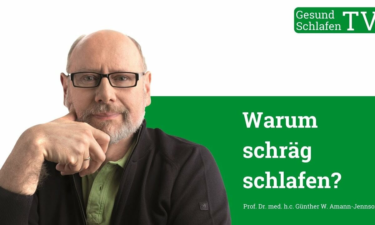 Warum Schrägschlafen gesund ist