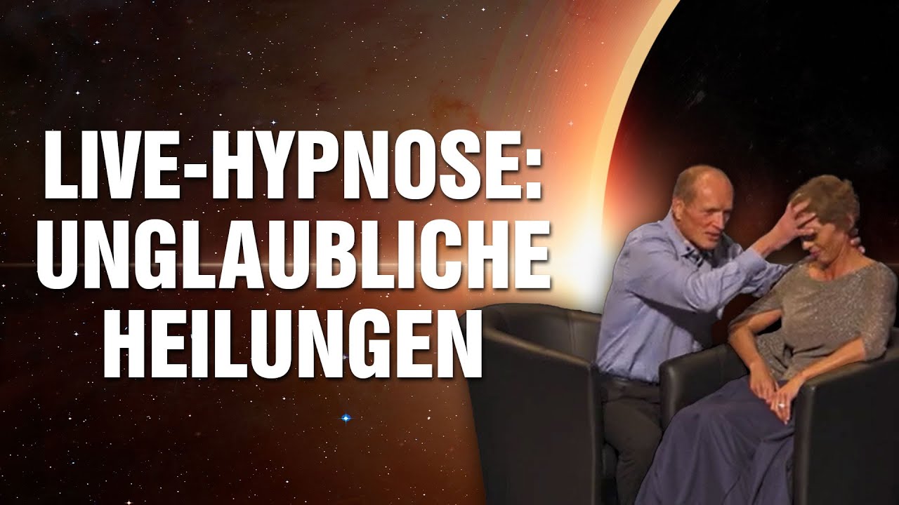 Unglaubliche Heilungen durch das Unterbewusstsein: Live-Hypnose mit Dr. Preetz vor laufender Kamera