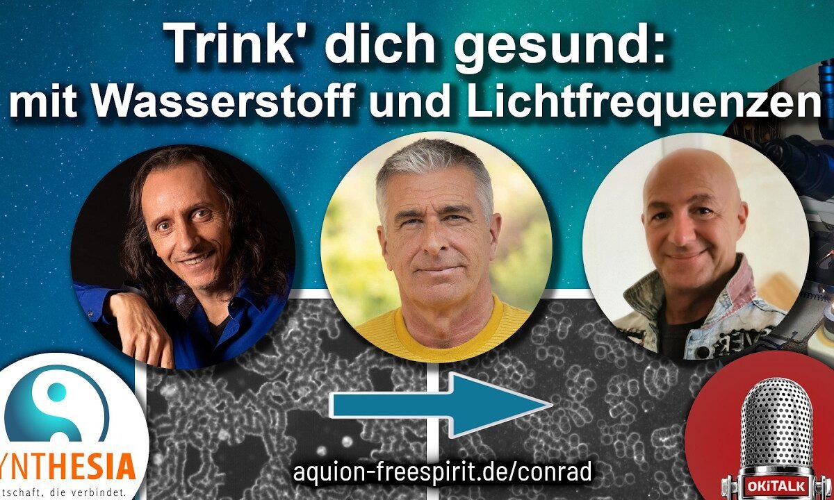 Trink‘ dich gesund: mit Wasserstoff und Lichtfrequenzen