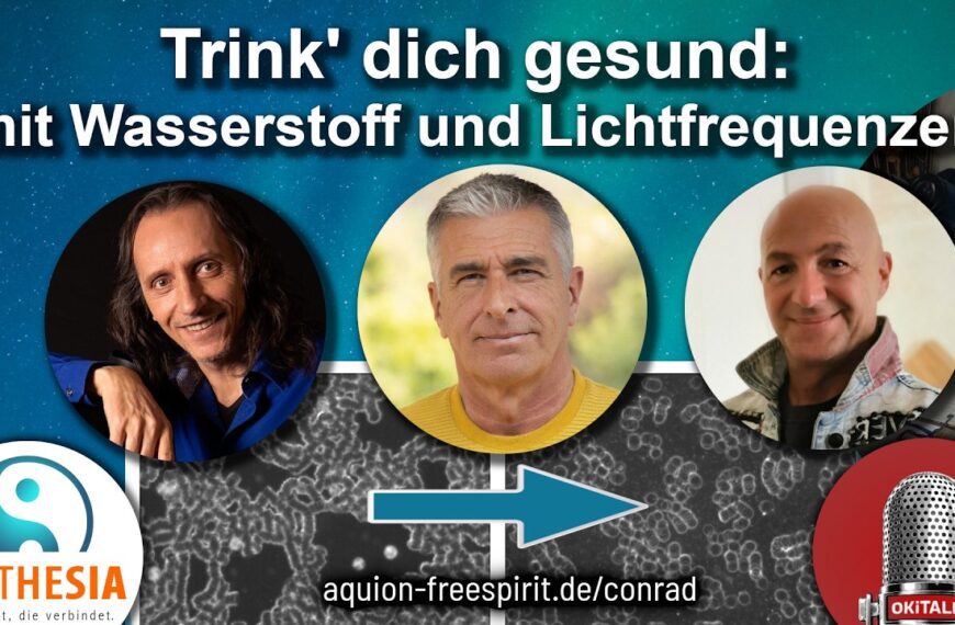 Trink‘ dich gesund: mit Wasserstoff und Lichtfrequenzen