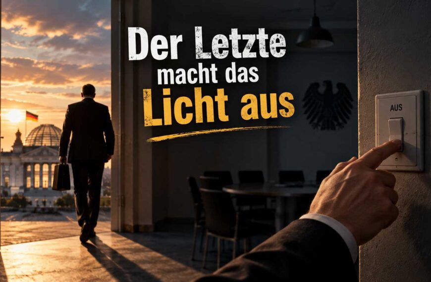 Michael Morris: Der Letzte macht das Licht aus! – Die große Enteignung läuft bereits